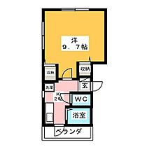 マキシム  ｜ 三重県四日市市中川原２丁目（賃貸マンション1K・3階・28.82㎡） その2