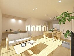 ツヴェルフII 202 2階1LDKのリビング/ダイニング