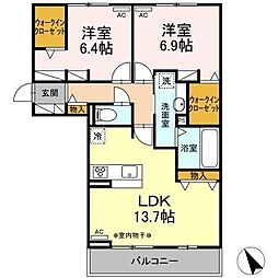 ディーシャンブル八田　Ｂ棟