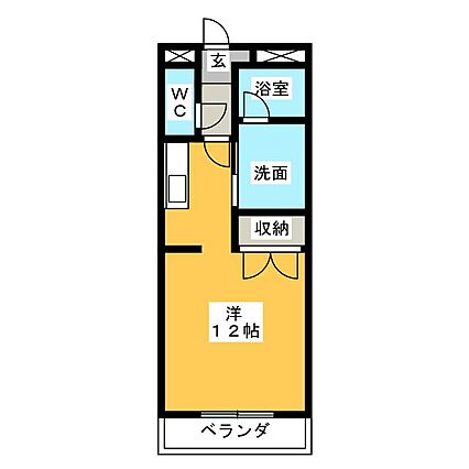 ワンダーランド1B_間取り_0