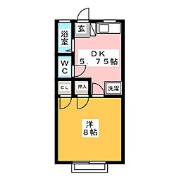 三菱ケミカルエンジニアリング(株)大里寮 1DKの間取図画像