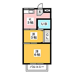 川越富洲原駅 2.8万円