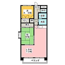 アムール・サウス  ｜ 三重県四日市市川北１丁目（賃貸マンション2LDK・4階・58.32㎡） その2