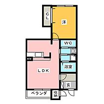 フォレスタあさひ　Ａ  ｜ 三重県三重郡朝日町大字縄生（賃貸アパート1LDK・1階・46.03㎡） その2