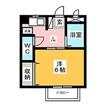 スパシオ川原　I  ｜ 三重県四日市市大矢知町（賃貸アパート1K・2階・22.52㎡） その2