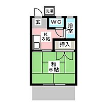 ロイヤルシティ天カ須賀  ｜ 三重県四日市市天カ須賀１丁目（賃貸アパート1K・2階・19.87㎡） その2