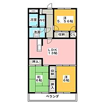 フレシール  ｜ 三重県四日市市川北３丁目（賃貸マンション3LDK・1階・71.19㎡） その2