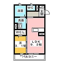 La　Paix　（ラペ）  ｜ 三重県四日市市松寺２丁目（賃貸アパート1LDK・1階・33.66㎡） その2