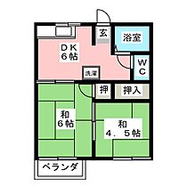 2階 / 2DK / 35㎡