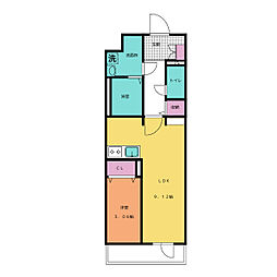 Riforet　（リフォーレ） 1階1LDKの間取り