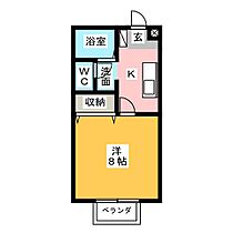 Maison Clair  ｜ 三重県津市一身田中野（賃貸アパート1K・1階・26.71㎡） その2