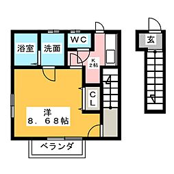 江戸橋駅 4.3万円