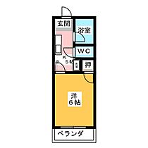 ビューハイツ桜田  ｜ 三重県津市桜田町（賃貸マンション1K・4階・20.00㎡） その2