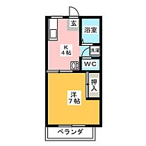 Ｔｗｉｎ　Ｃｏｕｒｔ　Ａ棟  ｜ 三重県津市一身田平野（賃貸アパート1DK・2階・25.00㎡） その2