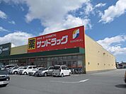 ドラッグストア 「サンドラッグまで800m」