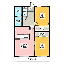 ファミーユ・レイ  ｜ 三重県鈴鹿市長太旭町５丁目（賃貸マンション2LDK・3階・57.00㎡） その2