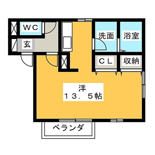 リヴェール ｜三重県鈴鹿市算所３丁目(賃貸アパート1R・1階・36.34㎡)の写真 その2