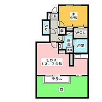 ルミエレ  ｜ 三重県鈴鹿市住吉３丁目（賃貸アパート1LDK・1階・51.29㎡） その2