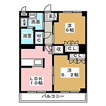 オアシスＩＳ  ｜ 三重県鈴鹿市江島町（賃貸マンション2LDK・1階・51.66㎡） その2