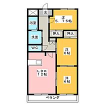 アルビレオ  ｜ 三重県鈴鹿市中江島町（賃貸マンション3LDK・3階・69.50㎡） その2