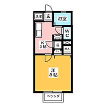 エスポワール真弓  ｜ 三重県鈴鹿市稲生１丁目（賃貸アパート1K・2階・24.71㎡） その2