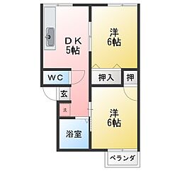 🉐敷金礼金0円！🉐プレジール三日市　Ｂ棟