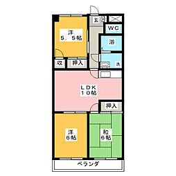 ルミエール・モリ 3LDKの間取図画像