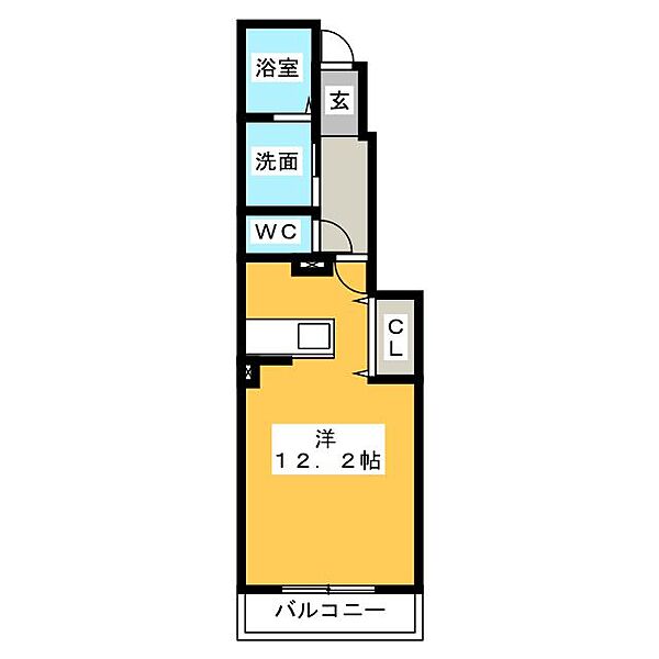 シーズ　メゾン　II ｜三重県桑名市大字和泉(賃貸アパート1R・1階・32.90㎡)の写真 その2