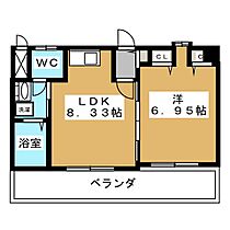 カサイマンション  ｜ 三重県桑名市大字和泉（賃貸マンション1LDK・2階・36.45㎡） その2