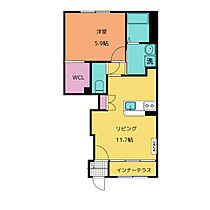 ペガサスハイム 103 ｜ 三重県桑名市大字安永1729（賃貸マンション1LDK・1階・43.24㎡） その2