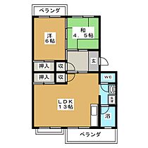 コーポはりま  ｜ 三重県桑名市大字播磨（賃貸マンション2LDK・4階・57.54㎡） その2