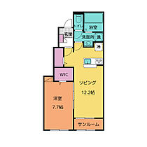 フィレンツェ 102 ｜ 三重県員弁郡東員町大字鳥取2154-1（賃貸アパート1LDK・1階・50.14㎡） その2