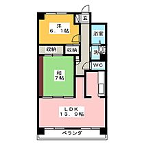 グロリアスＳＴ  ｜ 三重県桑名市大字東方（賃貸マンション2LDK・1階・60.30㎡） その2