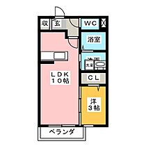 Le Vent　II  ｜ 三重県桑名市大字福島（賃貸アパート1LDK・1階・32.72㎡） その2