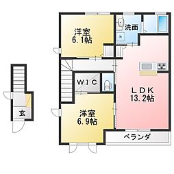 レガール北野　D