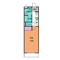 桑名市大字額田マンション 1Kの間取図画像