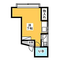 岡出ビル  ｜ 三重県伊勢市岩渕１丁目（賃貸マンション1R・4階・18.99㎡） その2