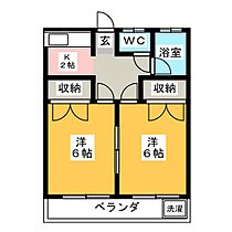 レジオンドヌール宮前  ｜ 三重県伊勢市小俣町宮前（賃貸マンション2K・1階・34.40㎡） その2