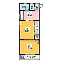 橋爪コーポ  ｜ 三重県伊勢市御薗町高向（賃貸マンション2K・3階・34.02㎡） その2