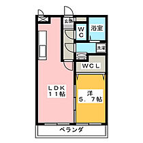 アルタイル  ｜ 三重県伊勢市御薗町上條（賃貸マンション1LDK・1階・41.50㎡） その2