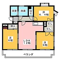 カーサ たもの木  ｜ 三重県伊勢市神久３丁目（賃貸マンション3LDK・1階・67.04㎡） その2