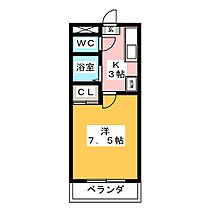 メゾンブローニュ　6  ｜ 三重県伊勢市通町（賃貸マンション1K・4階・26.40㎡） その2