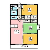 メゾン　ド　プレヌ  ｜ 三重県伊勢市上地町（賃貸マンション3LDK・3階・69.50㎡） その2