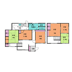 山田上口駅 7.5万円