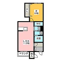 ゴールデンステージ三郷II Ｂ  ｜ 三重県伊勢市辻久留町（賃貸アパート1LDK・1階・46.03㎡） その2