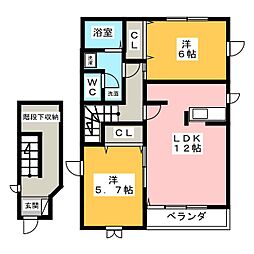 🉐敷金礼金0円！🉐ベルフレーシュ　Ｂ