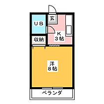 倭グリーンハイツ  ｜ 三重県伊勢市倭町（賃貸アパート1K・2階・23.14㎡） その2