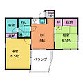 フジタ鳥羽マンション2階5.4万円