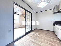 一本木ハイツ 1階2DKのリビング/ダイニング