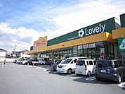 スーパー「ぎゅーとらラブリー藤里店まで1343m」